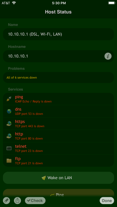 Screenshot #2 for Net Status - Server Monitor