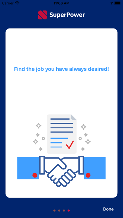SuperPower - find a job Screenshot