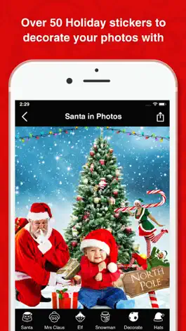 Game screenshot Santa In Photos, Video Maker hack