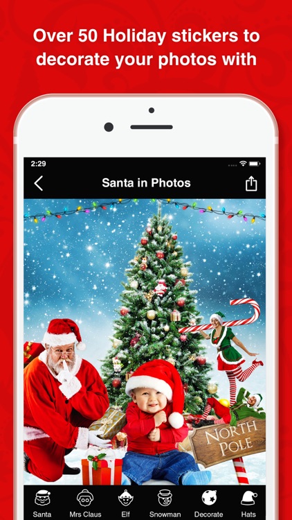 Santa In Photos, Video Maker