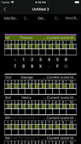 Game screenshot Bowling Roster mod apk