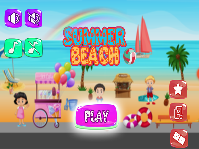 Pretend Play Beach Party