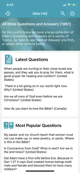 Game screenshot Bible Questions & Answers -FAQ mod apk