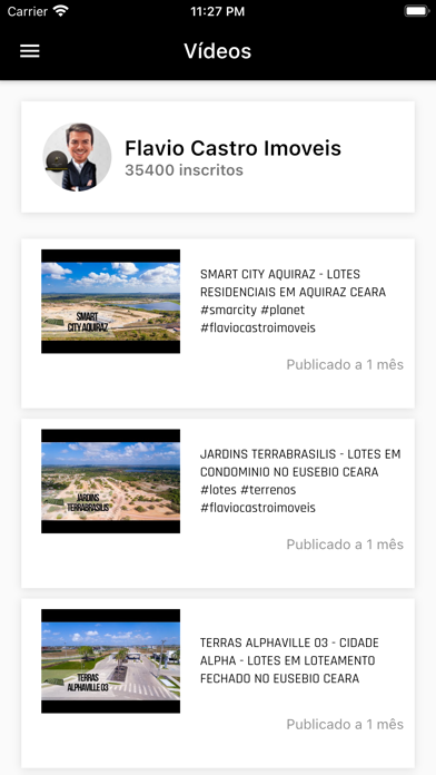 Flavio Castro Imóveis Screenshot