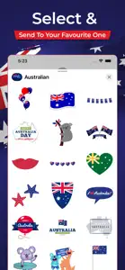 Australian Day Stickers screenshot #3 for iPhone