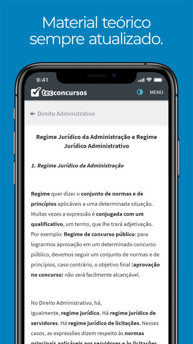 Tec Concursos Screenshot