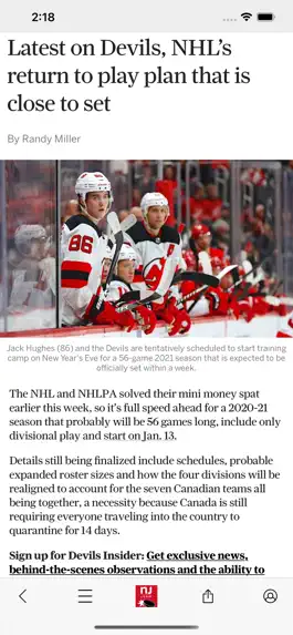 Game screenshot NJ.com: New Jersey Devils News apk