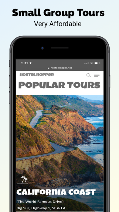 Hostel Hopper USA Tours Screenshot