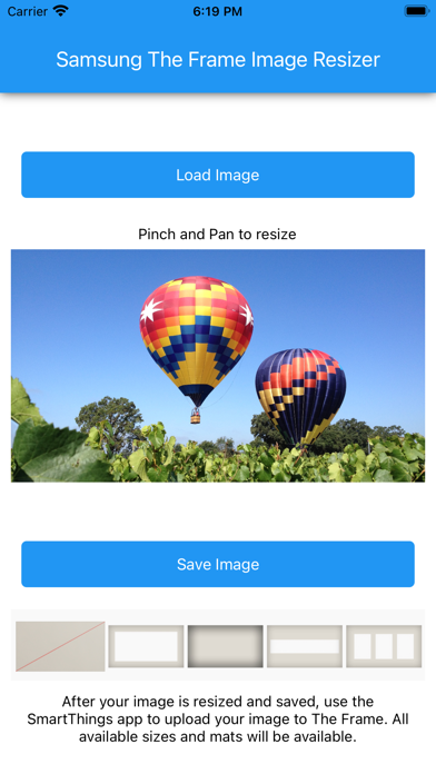 Samsung Frame Art Tool Screenshot