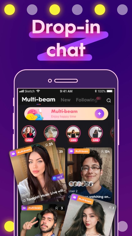 Peppers: Drop-in chat