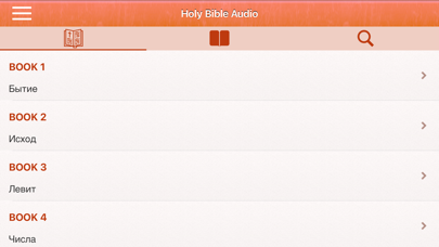 Библия : Russian Bible Audio Screenshot