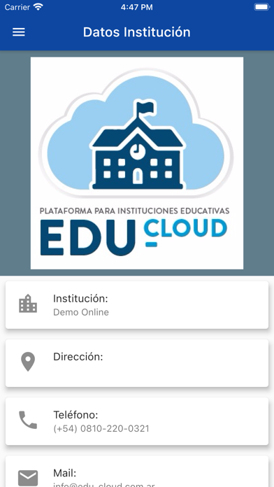 EDU-Cloud Screenshot