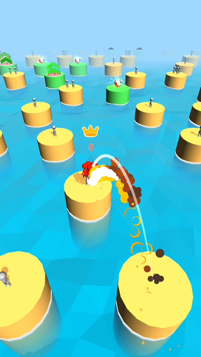 Jumping Crowd io Screenshot