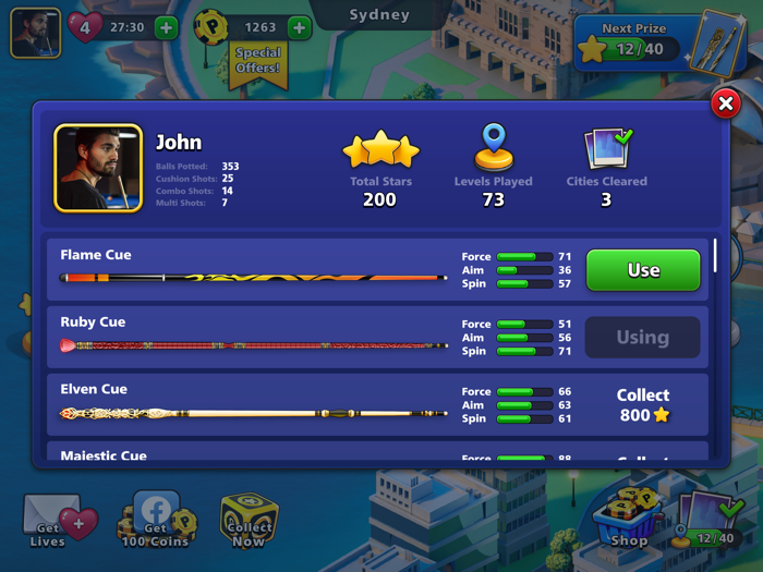 8 Ball Pool Trickshots