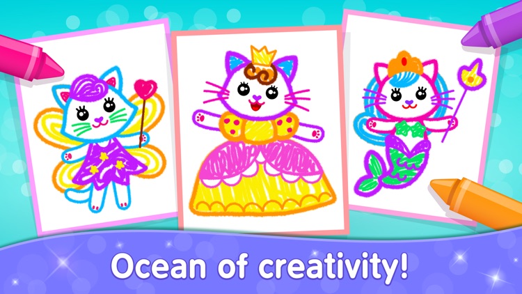 Kids Drawing Games for Girls 6 screenshot-5