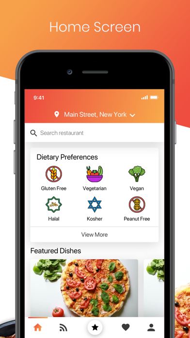 Menu - Find Your Favorite Dish Screenshot