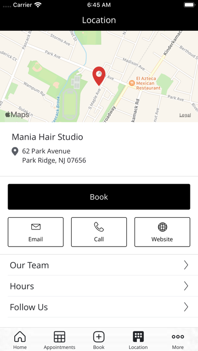 Mania Hair Studio Screenshot