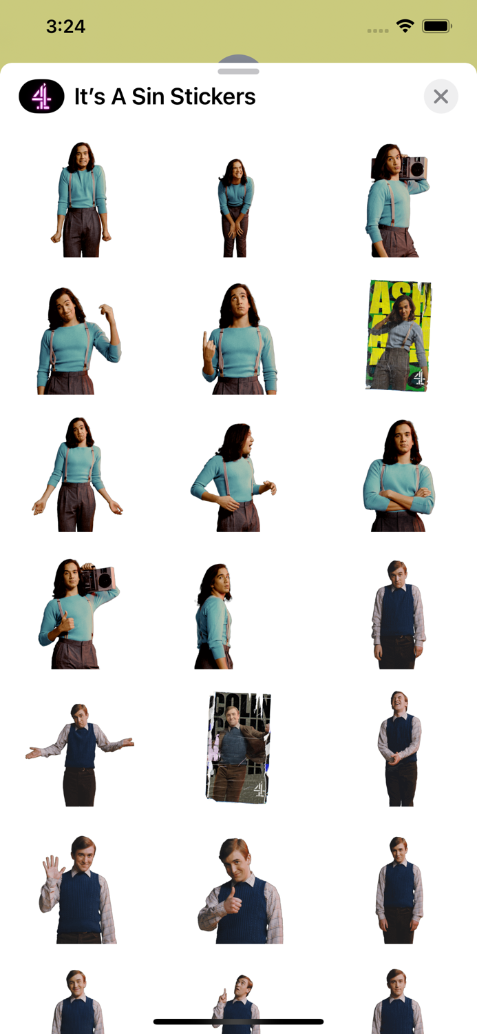 It’s A Sin Stickers