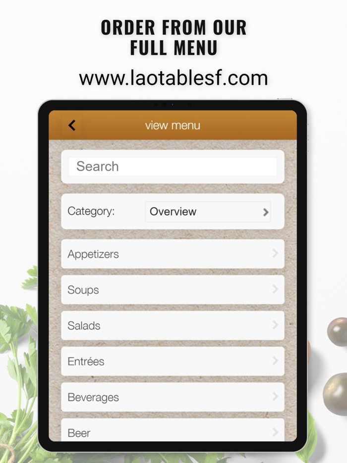 Lao Table App
