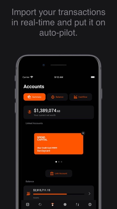 Spend Capital Screenshot