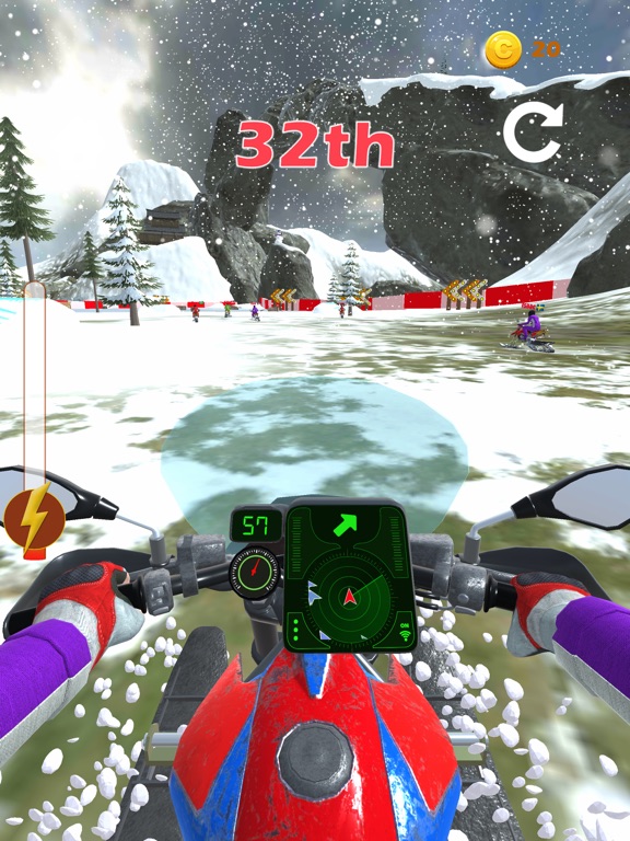 Screenshot #5 pour Snow Racer!