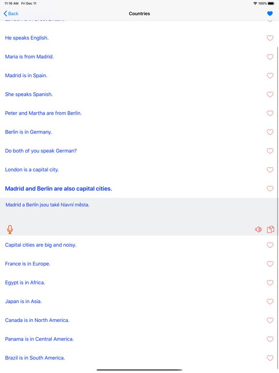 Screenshot #5 pour Learn Czech Offline Travel