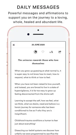 Game screenshot Loving The Self Affirmations mod apk