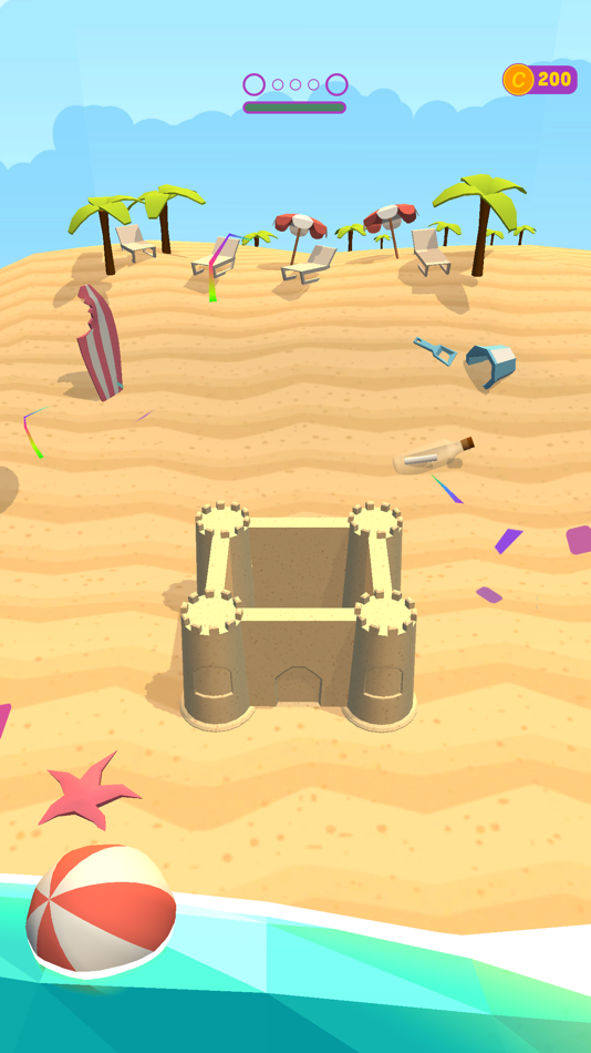#7. Sand Castle 3D (iOS) Podle: ozan akbaba