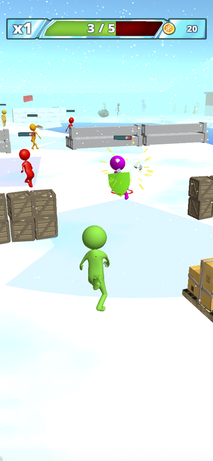 Snowballs Fight 3D