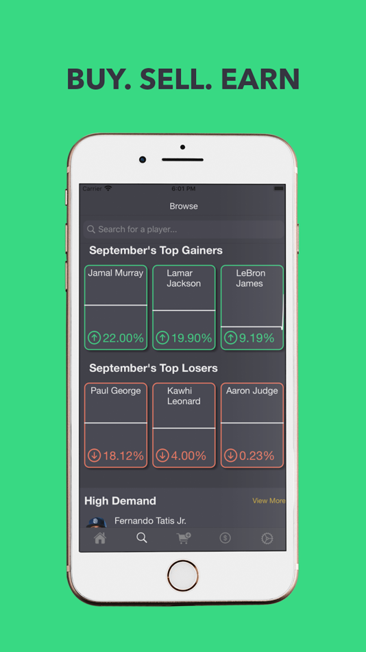 #1. Sports Market (iOS) By: Trends Center LLC