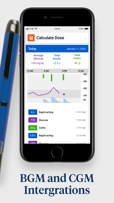 InPen: Diabetes Management App Screenshot