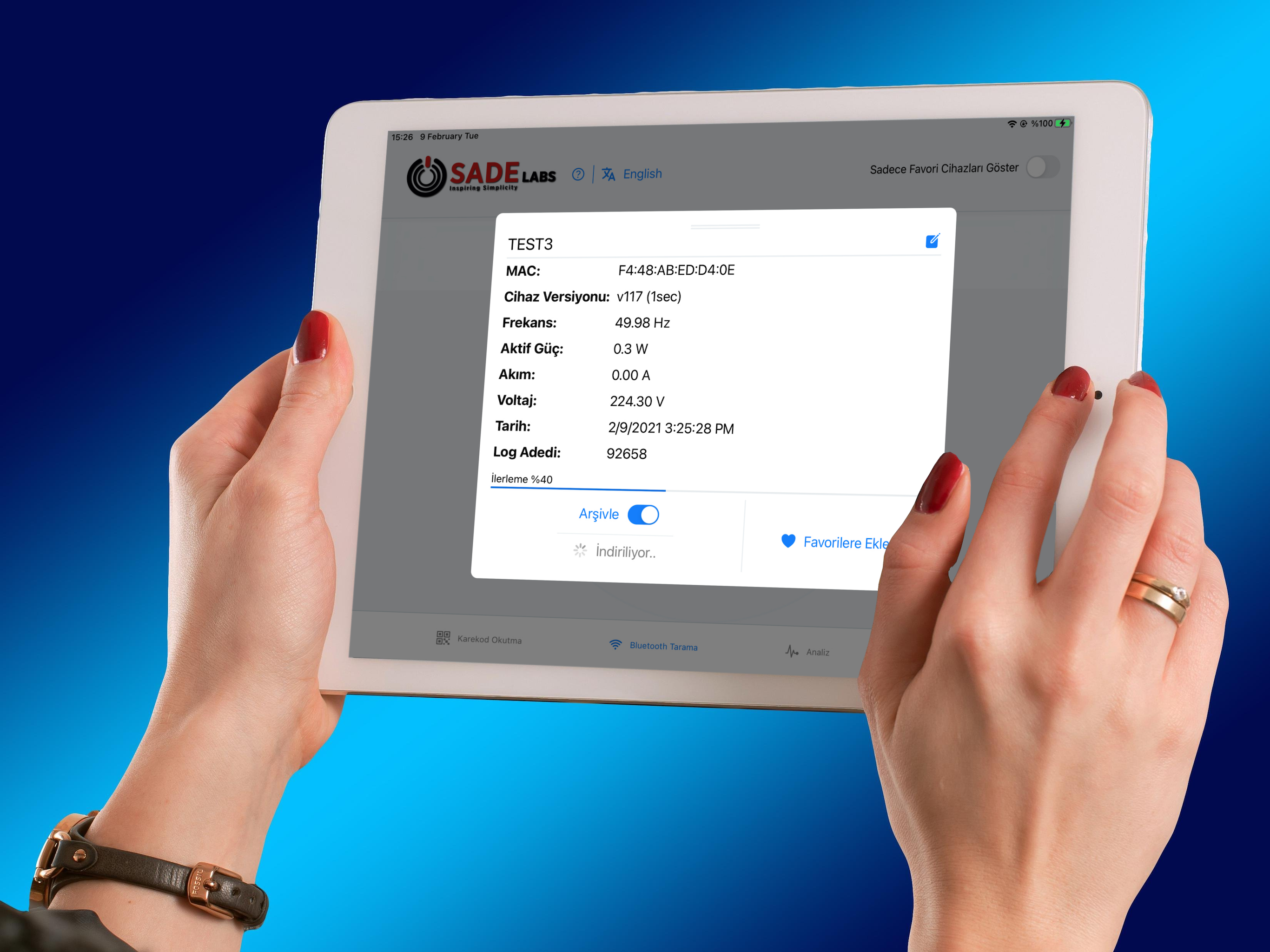 Sadelabs Logger screenshot 7