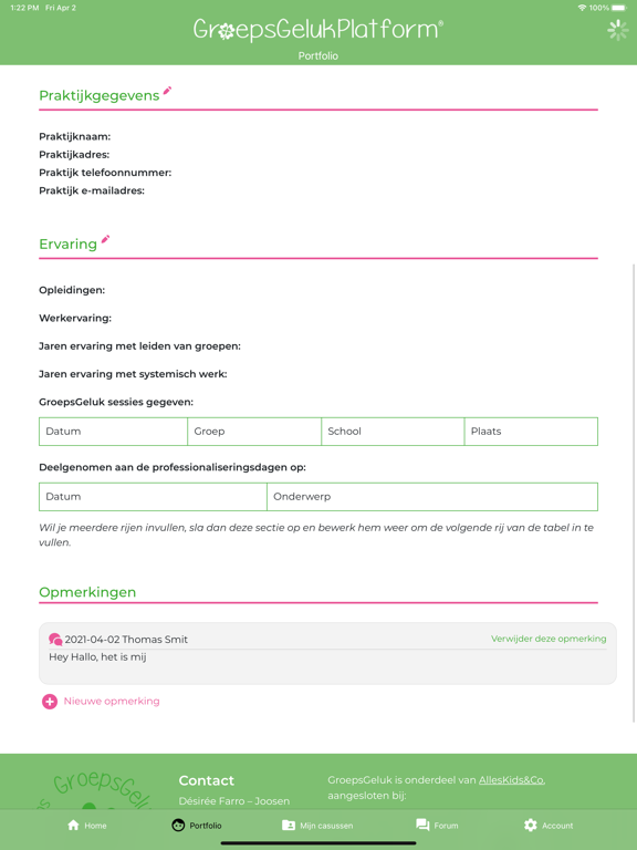 Screenshot #4 pour GroepsGelukPlatform