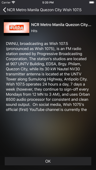 Pinoy Radyo App Screenshot