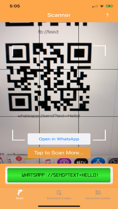 QR条码+ screenshot