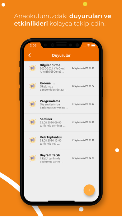 AnaokuluApp Screenshot