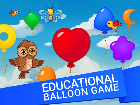 バルーンポップ: 楽しい子供向け知育ゲームのおすすめ画像1