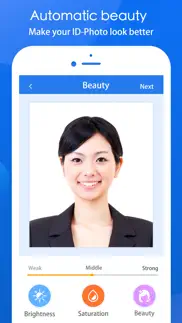 id photo-passport photo maker iphone screenshot 1