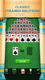 pyramid solitaire - epic! iphone screenshot 1