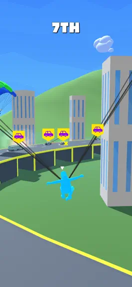 Game screenshot Grapple Race 3D apk