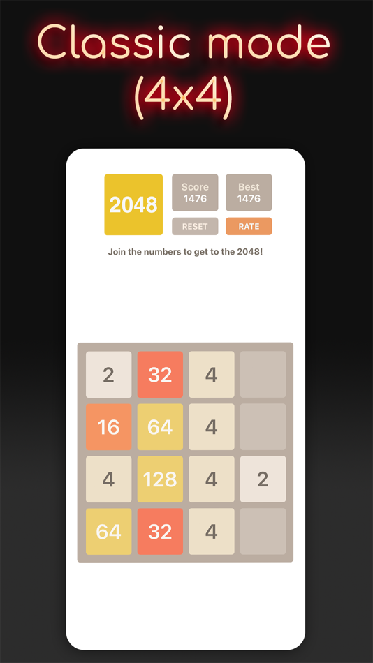 #1. Puzzle 2048 Classic (iOS) 由: Huy Le