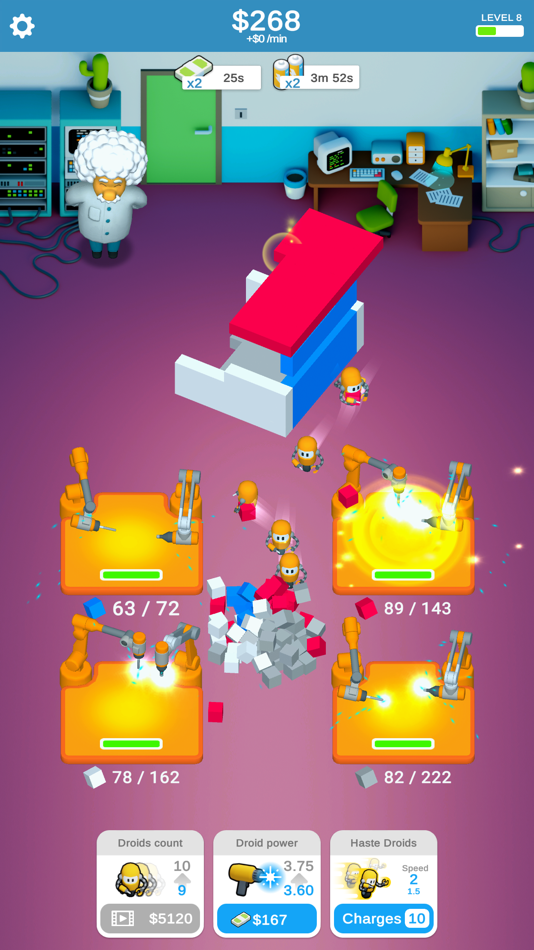 #3. Robotics Idle (iOS) 来自: Volodymyr Delinskyi