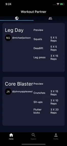 Game screenshot Workout Partner - Fitness App mod apk