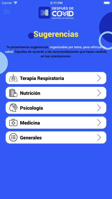 Después de Covid-19 Screenshot