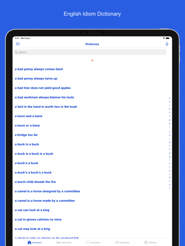 English Idioms and Proverbs