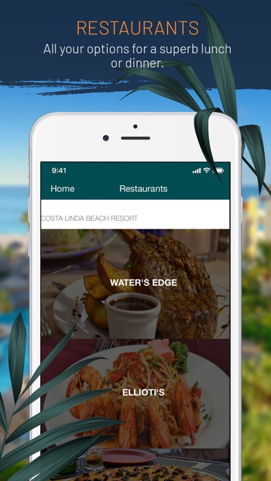 Official Costa Linda App Screenshot
