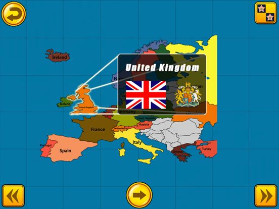 Screenshot #4 pour 60 World Countries & Capitals