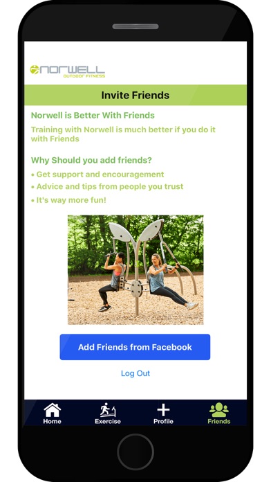 Norwell Outdoor Fitness v2 Screenshot