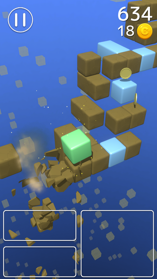 #2. Stepping Cube (iOS) 由: Shota Kameda