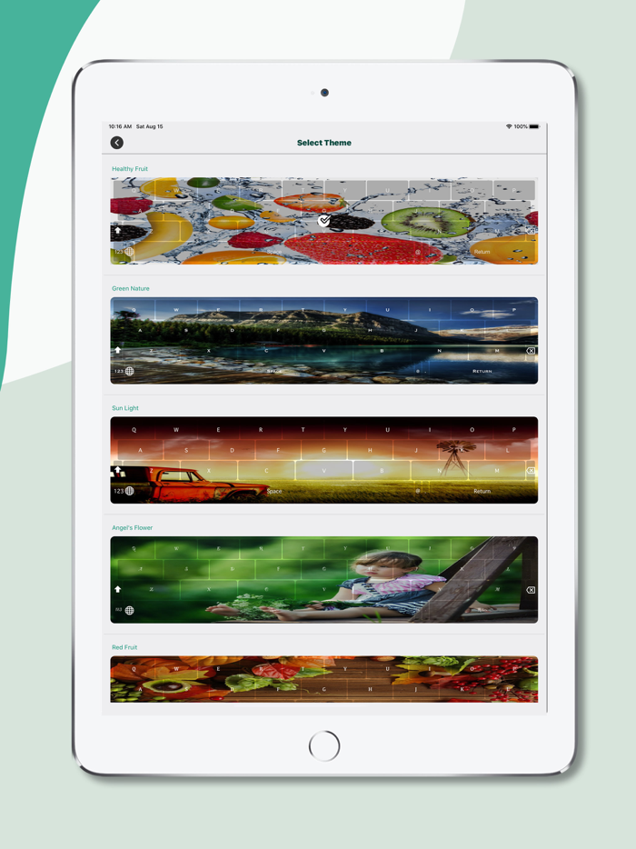Custom Photo Keyboard